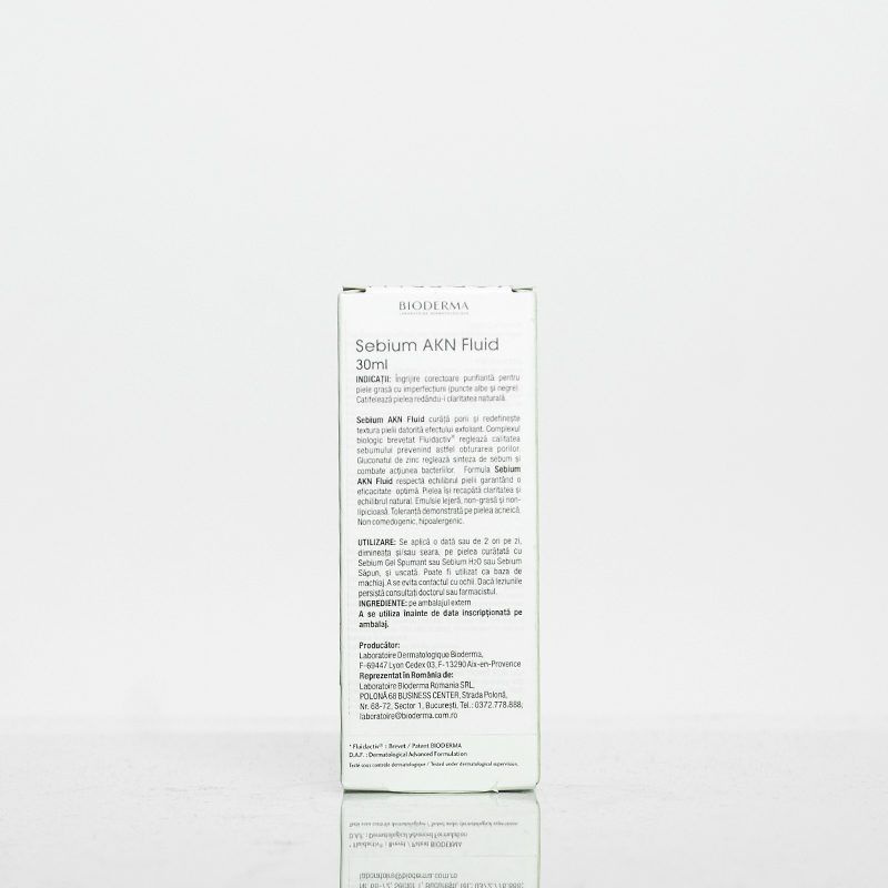 Bioderma Sebium Akn Emulsie Pentru Ten Gras 30 Ml Dermologic